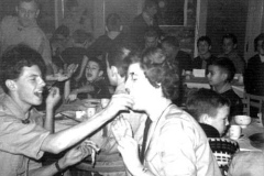 1963 Nieuwjaars luch Scoutinggebouw Ankerkade