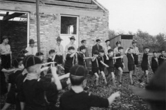 Ons scouting gebouw in aanleg 1963