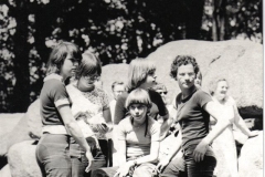 1977 Drente zomerkamp padvindsters