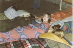 1977 Weekend kamp padvinsters