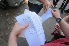Puzzel voor route